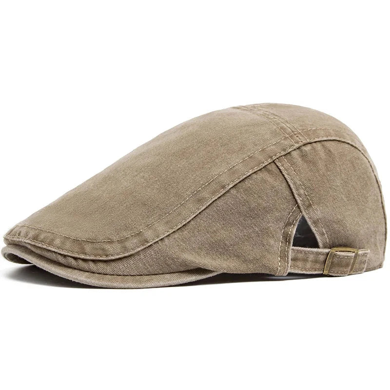 LC Heritage Cotton Beret LC Mens Wear Khaki 